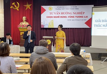 Trường THPT đã tổ chức buổi tư vấn hướng nghiệp cho học sinh 12 về chương trình du học ở CHLB Đức