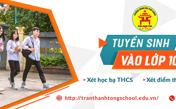 THÔNG TIN TUYỂN SINH VÀO LỚP 10 NĂM HỌC 2024 - 2025