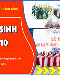 THÔNG TIN TUYỂN SINH VÀO LỚP 10 NĂM HỌC 2025 - 2026