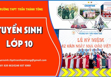 THÔNG TIN TUYỂN SINH VÀO LỚP 10 NĂM HỌC 2025 - 2026