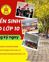 Trường THPT Trần Thánh Tông tuyển sinh lớp 10 năm học 2023-2024