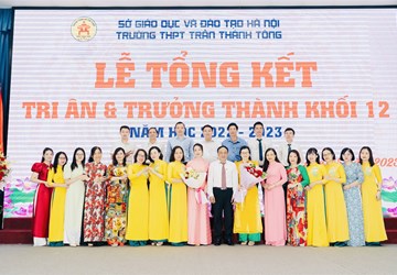 Lễ tổng kết x Tri ân và trưởng thành khối 12 năm học 2022-2023