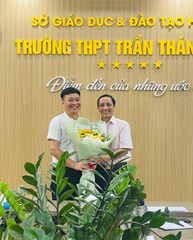 Gặp mặt chia tay thầy Nguyễn Xuân Huyến-nguyên Chủ tịch Công đoàn trường